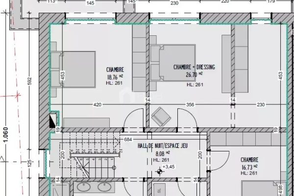 Projet immobilier à Bastendorf