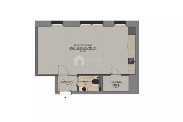 Büro zu vermieten in Wemperhardt